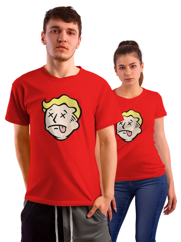 Футболка Fallout Фоллаут — Красная, фото 1