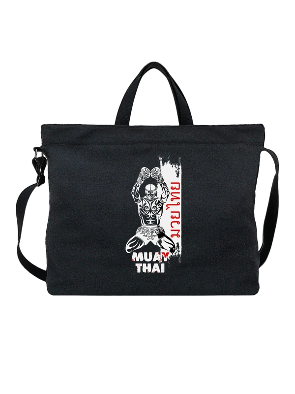 Сумка тайский бокс muay thai — Чёрная, фото 1