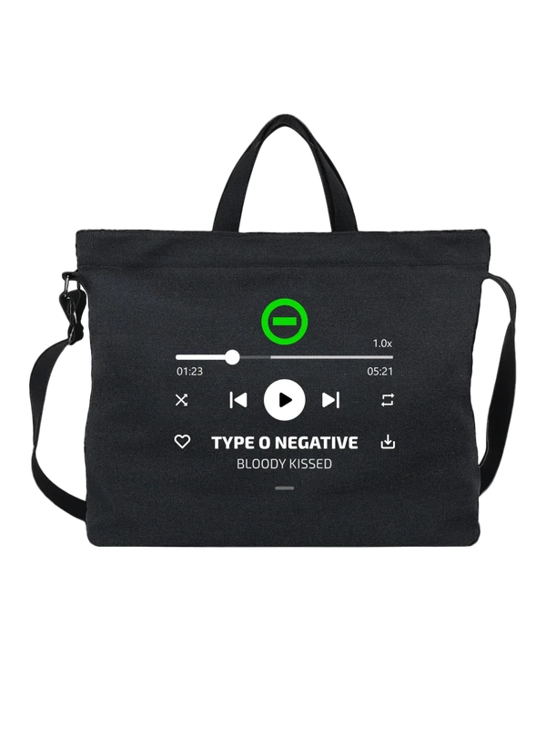 Сумка Type O Negative Bloody Kisses — Чёрная, фото 1