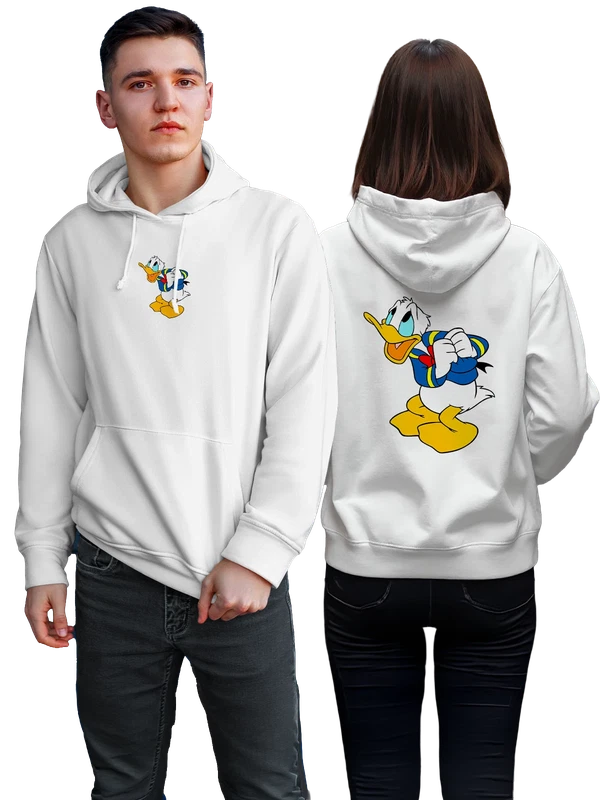 Худи Дональд Дак Donald Duck — Белая, фото 1