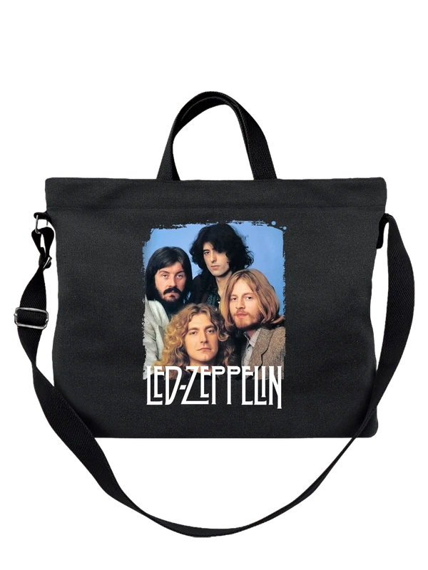 Сумка группа Led Zeppelin Лед Зеппелин — Чёрная, фото 1