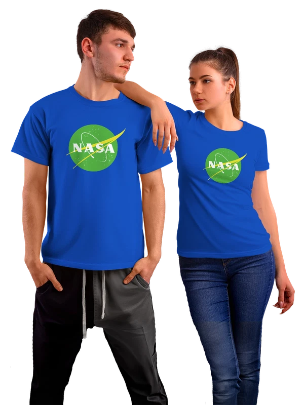Футболка Nasa — Синяя, фото 1