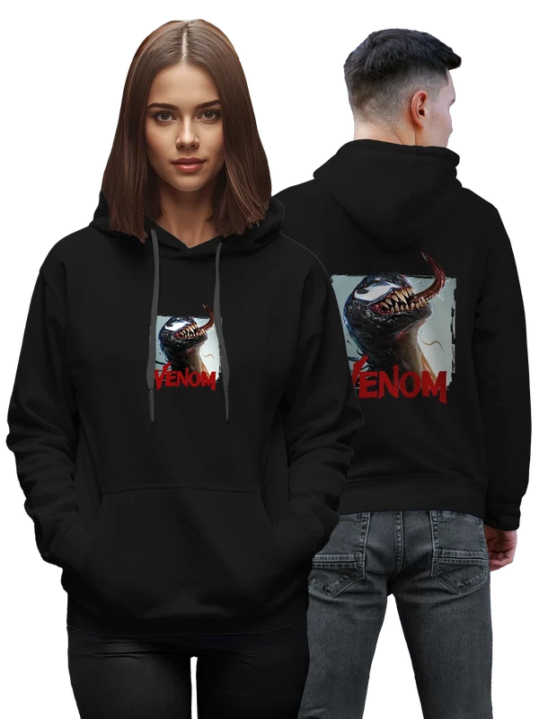 Худи с Веном Venom — Чёрная, фото 1