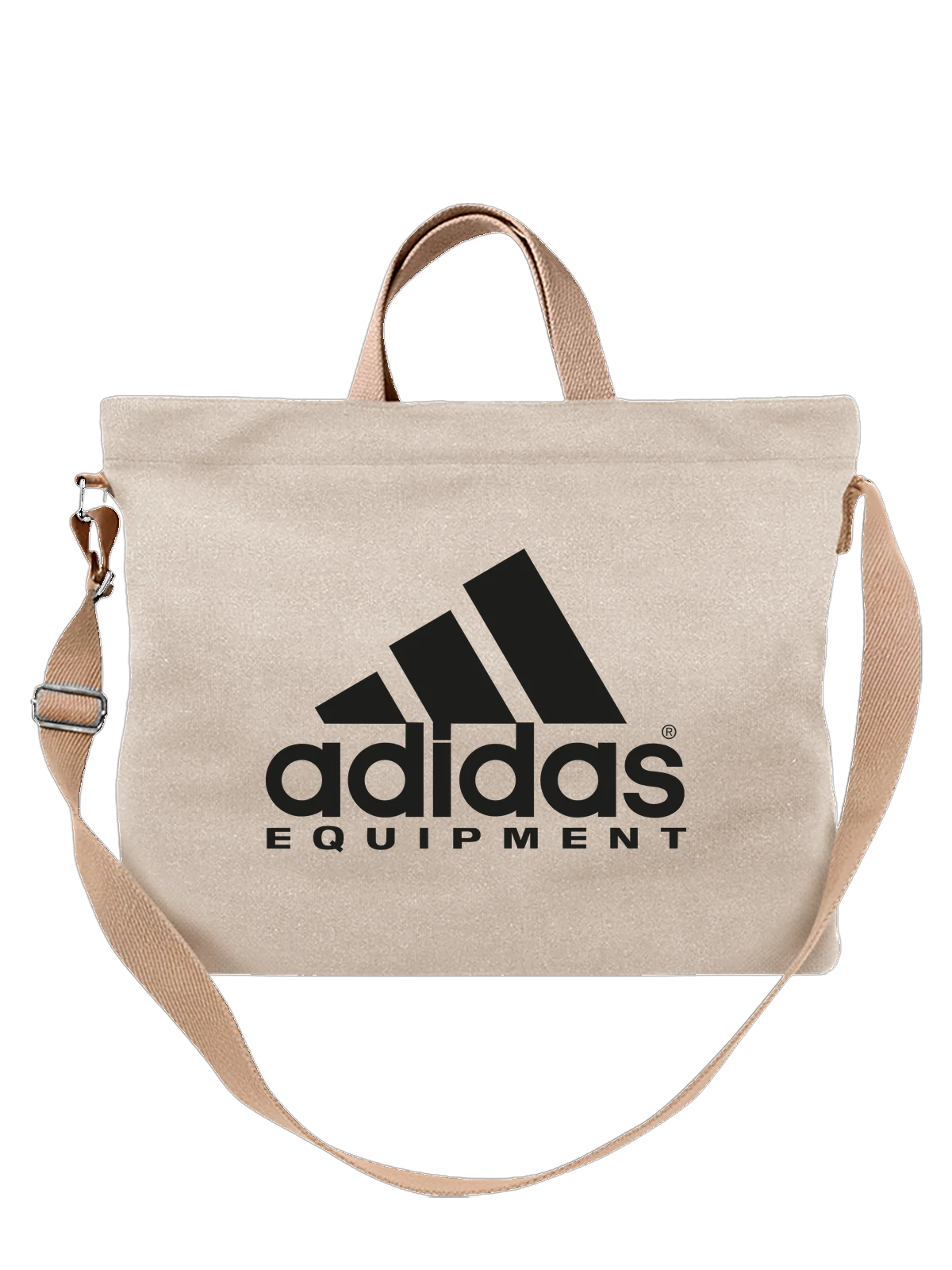 Сумка Adidas белая с принтом — спортивная экипировка — Белая, фото 1