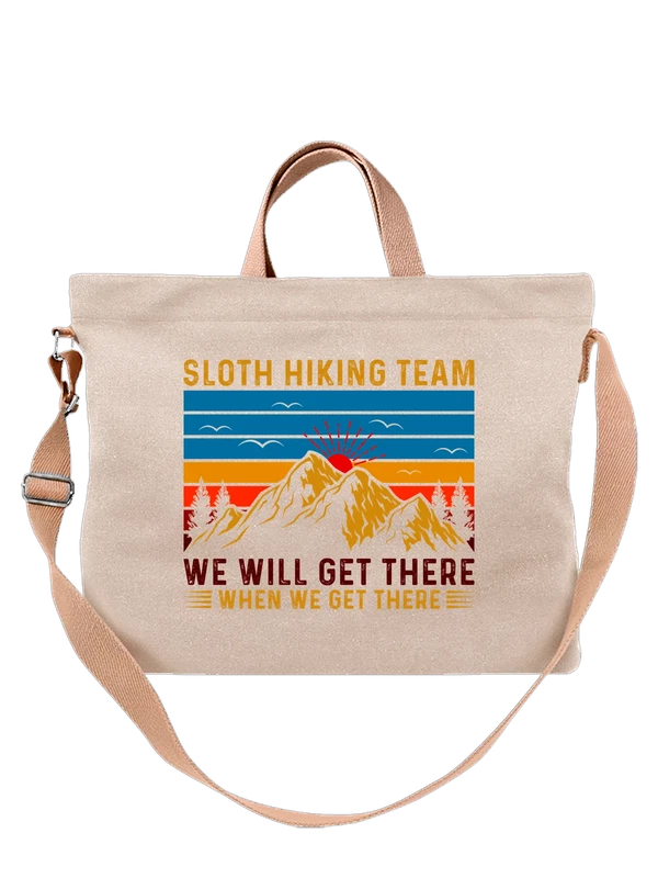 Сумка горы лес hiking team — Белая, фото 1