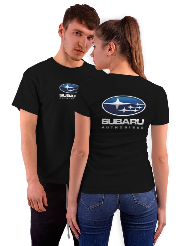 Футболка Subaru — Чёрная, фото 1