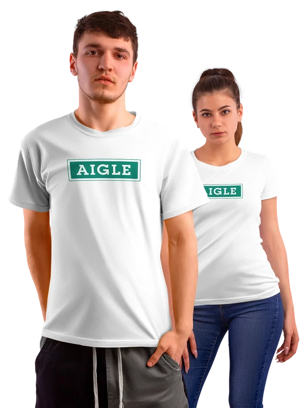 Футболка Aigle — Белая, фото 1