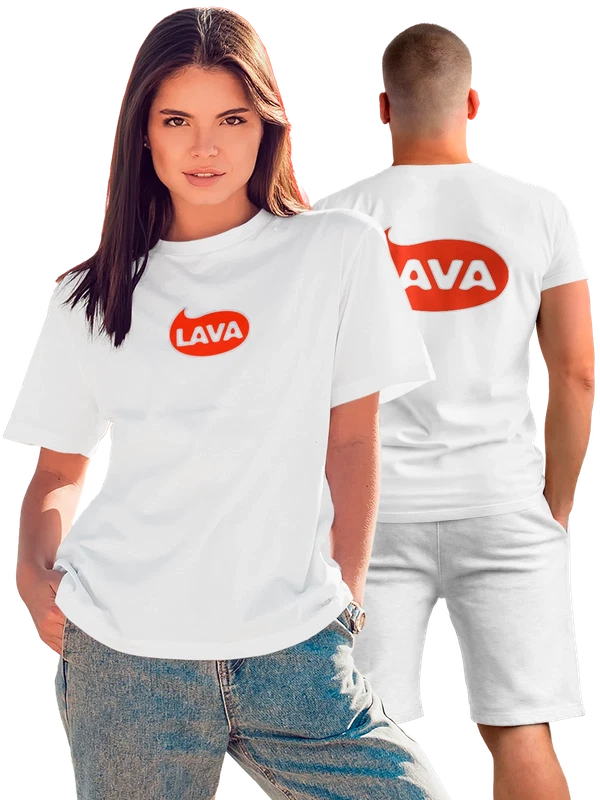 Футболка Lava — Белая, фото 1