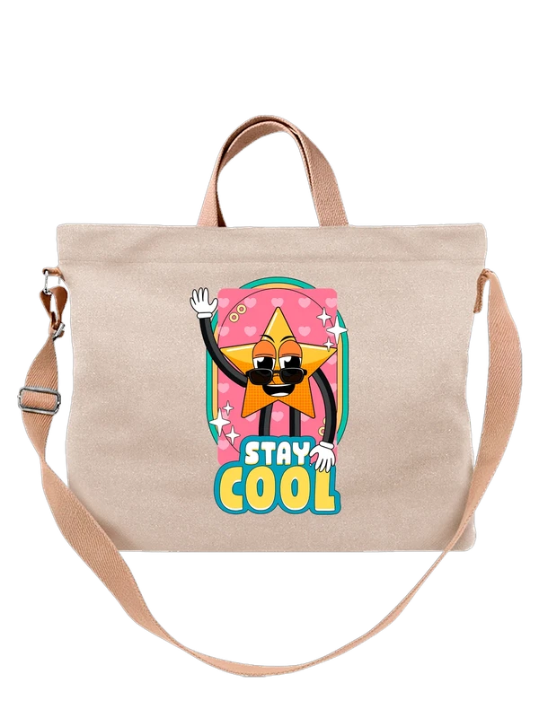 Сумка звезда stay cool — Белая, фото 1