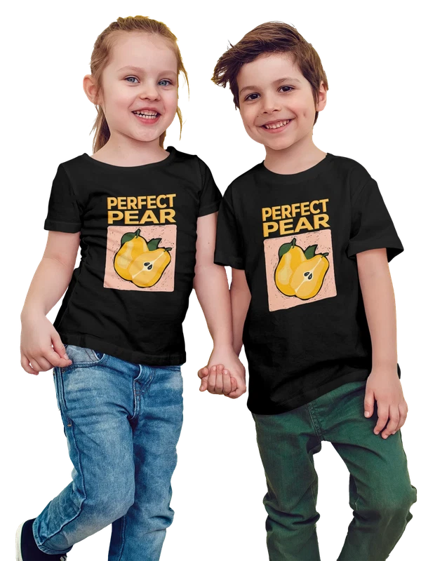 Футболка груша perfect pear — Чёрная, фото 1