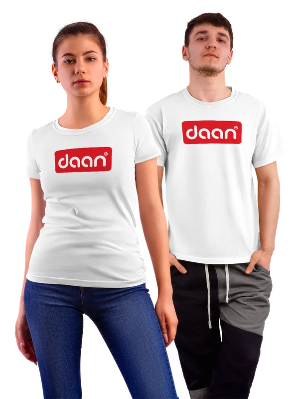 Футболка Daan — Белая, фото 1