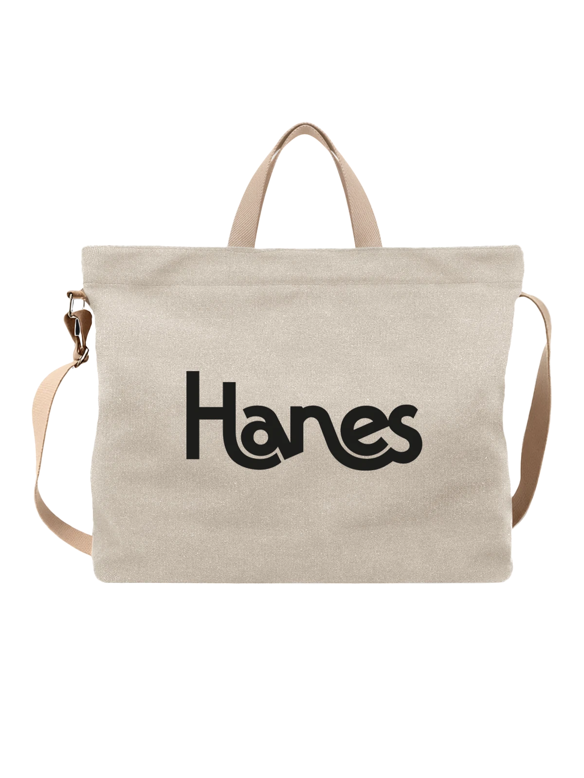 Сумка Hanes белая с принтом — повседневная одежда — Белая, фото 1
