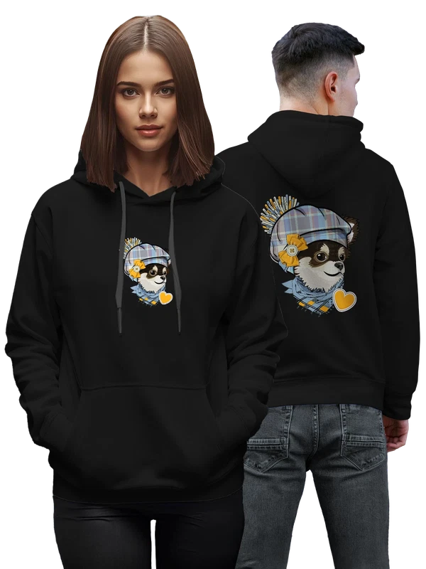 Худи чихуахуа — Чёрная, фото 1