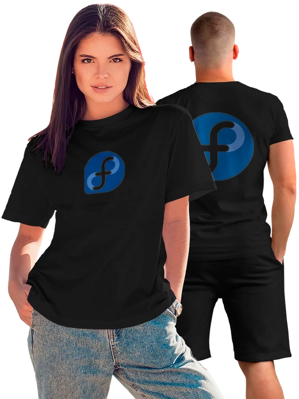 Футболка Fedora — Чёрная, фото 1
