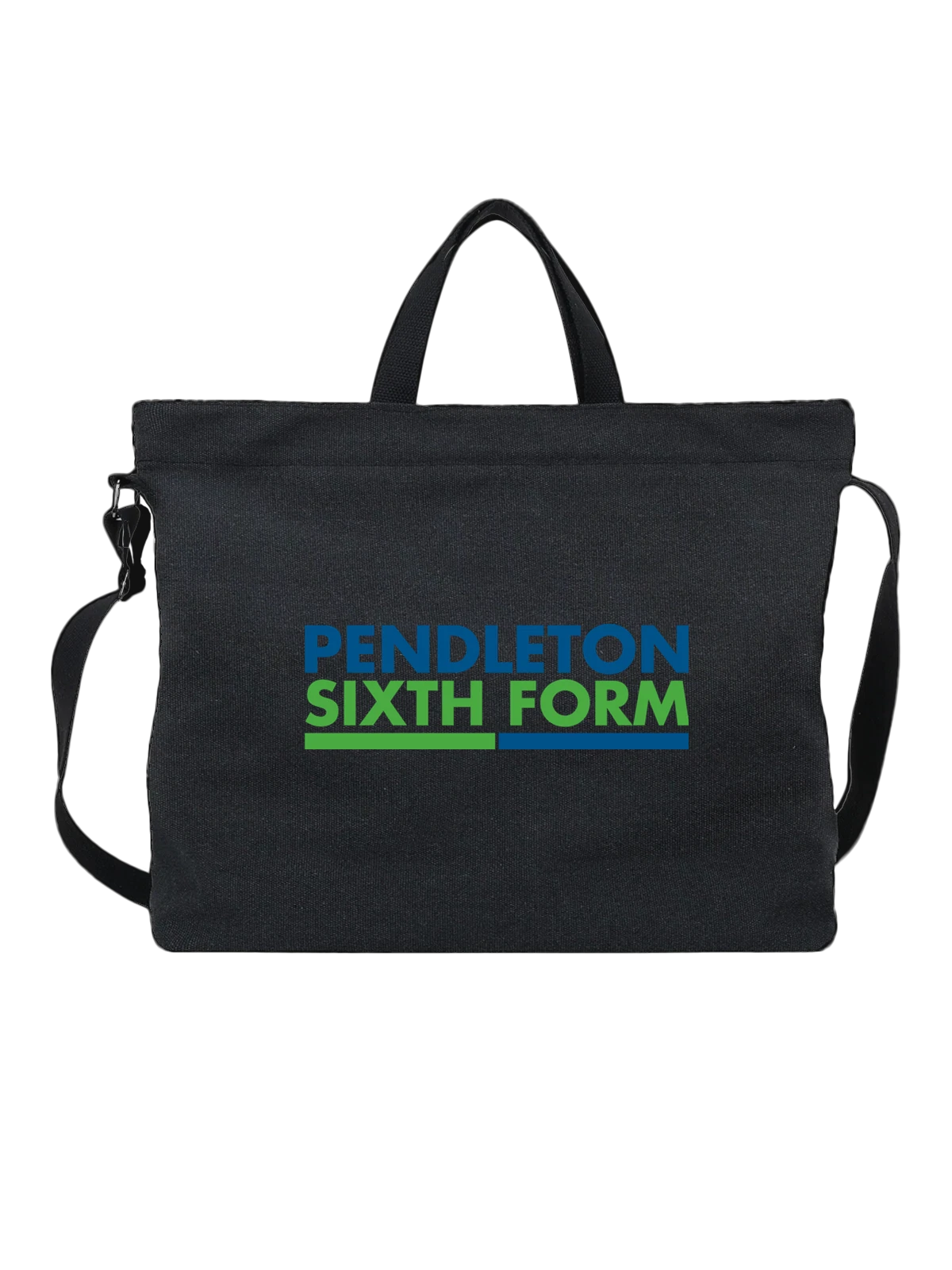 Сумка Pendleton чёрная с принтом — контрастный принт — Чёрная, фото 1