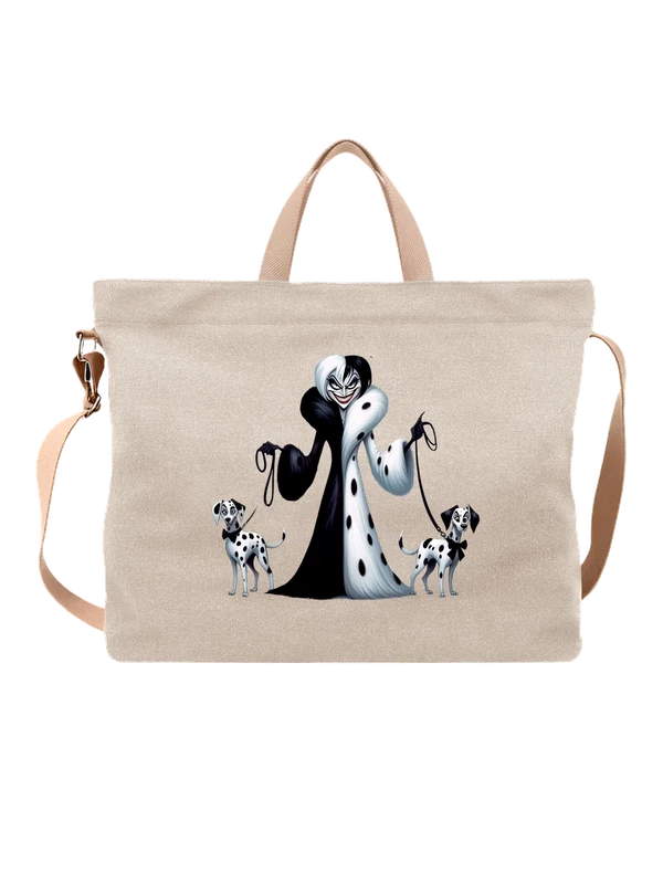 Сумка Круэлла де Виль 101 далматинец Dalmatians — Белая, фото 1