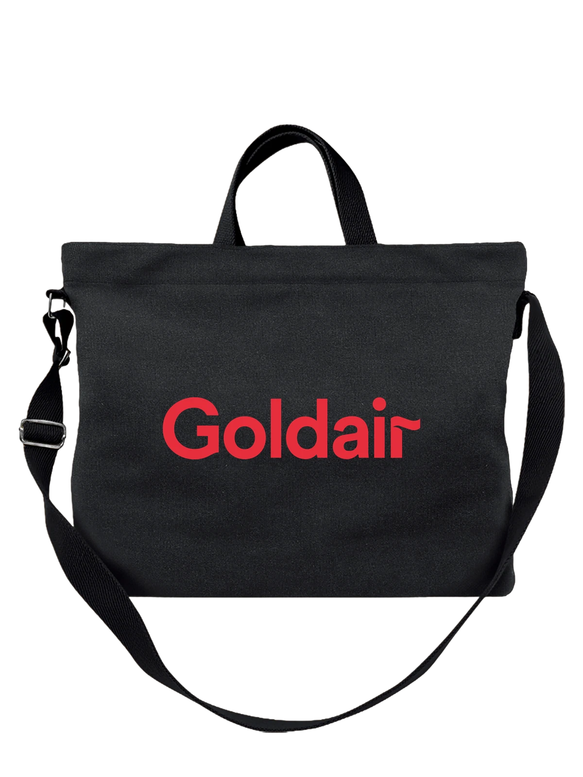 Сумка Goldair чёрная с принтом — климат для дома — Чёрная, фото 1