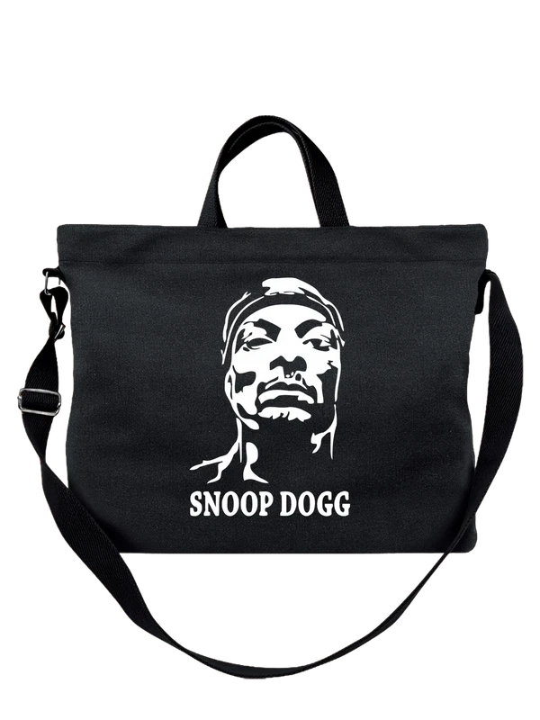 Сумка Snoop dogg силуэт — Чёрная, фото 1