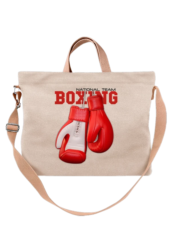 Сумка с боксерскими перчатками national team boxing — Белая, фото 1