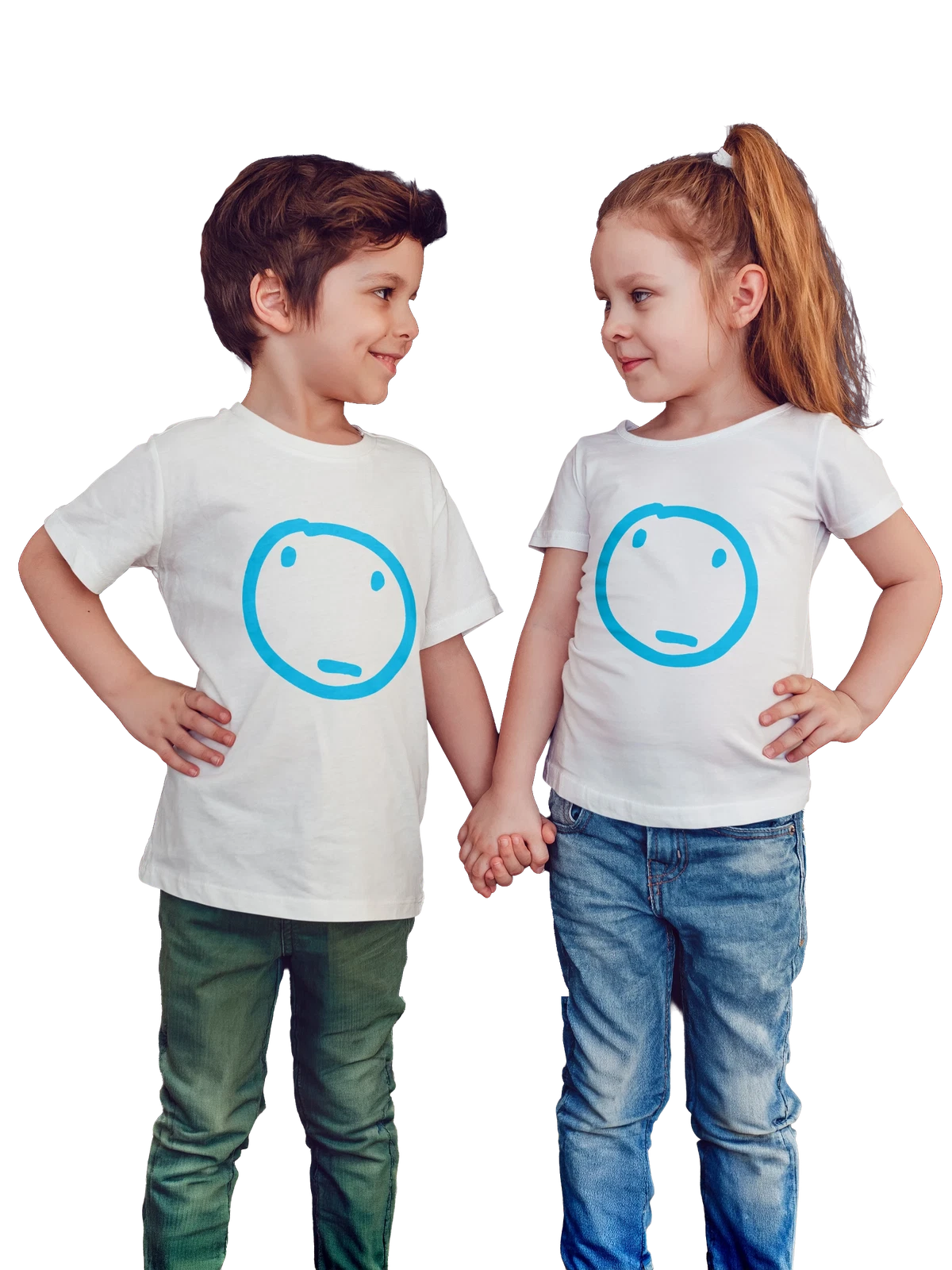Футболка детская Kumon белая с принтом — самостоятельное обучение — Белая, фото 1