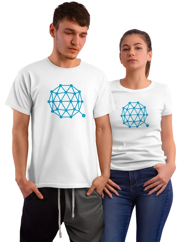 Футболка Qtum — Белая, фото 1
