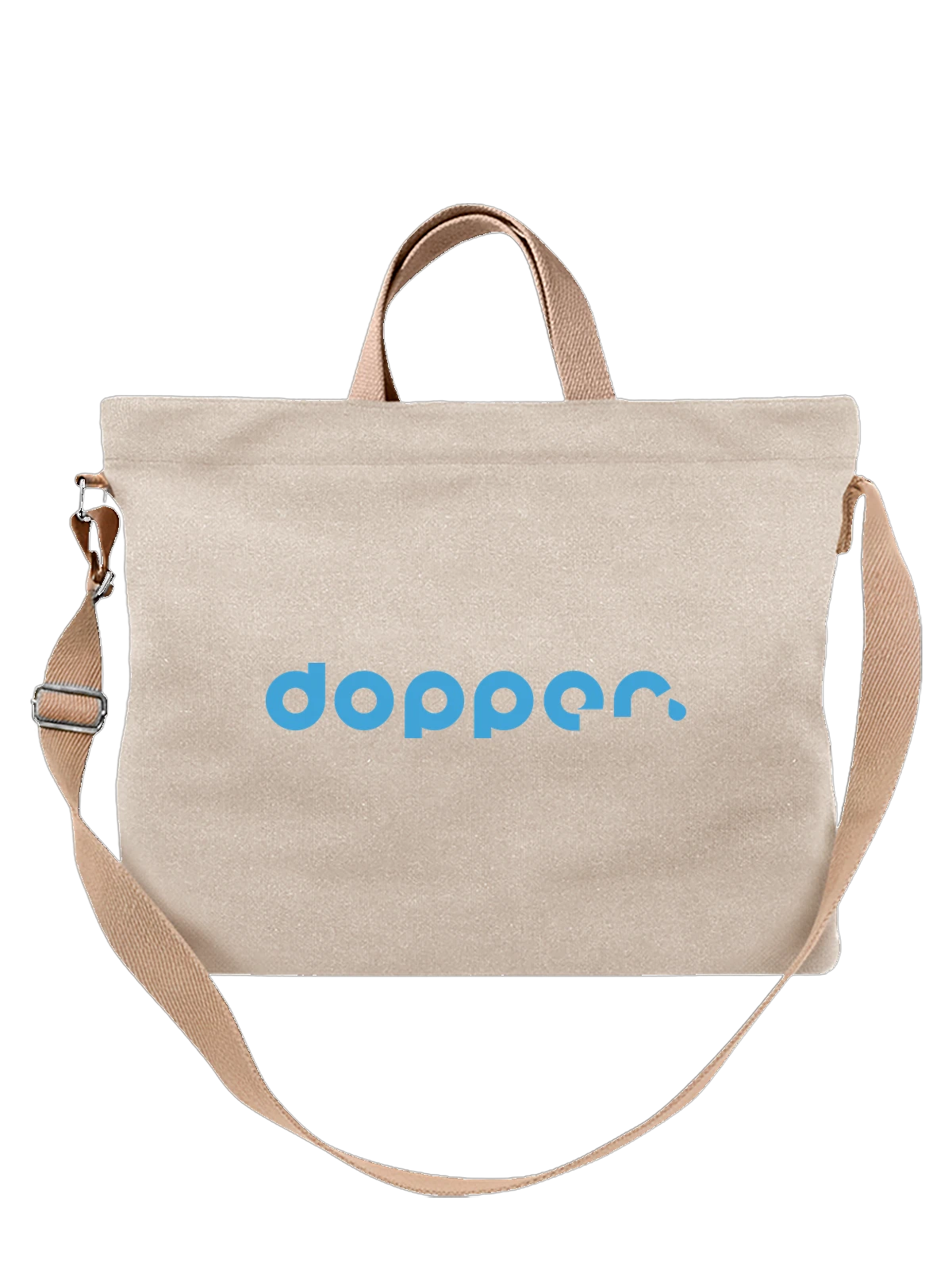 Сумка Dopper белая с принтом — чистые океаны — Белая, фото 1