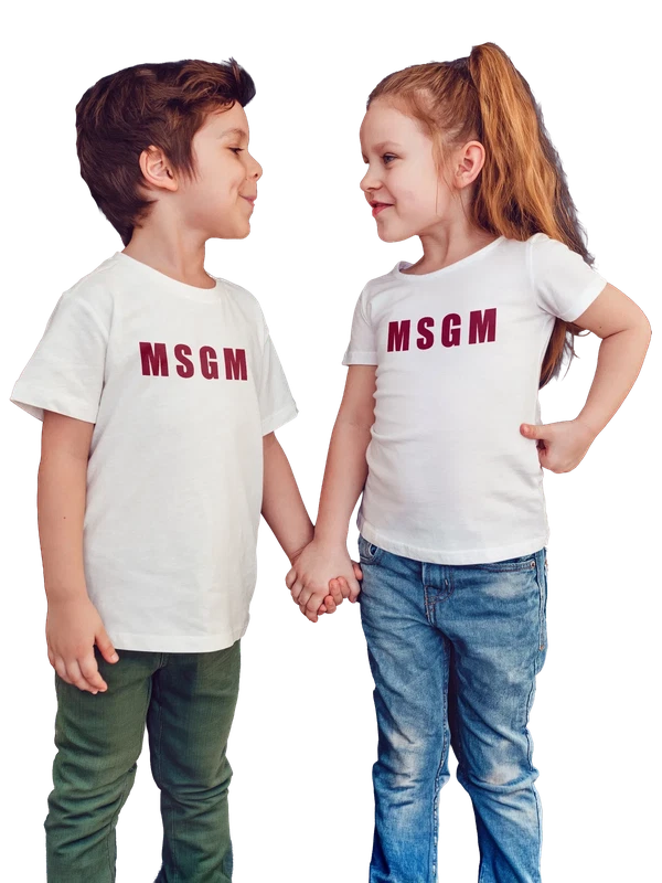 Футболка MSGM — Белая, фото 1