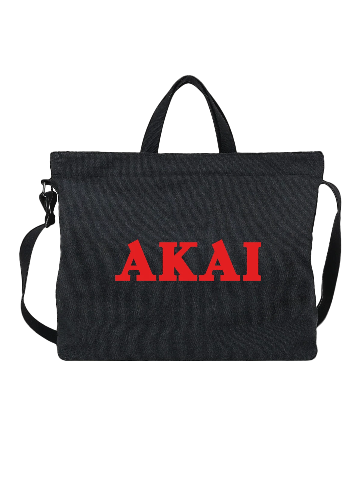 Сумка Akai чёрная с принтом — магнитофоны и усилители — Чёрная, фото 1
