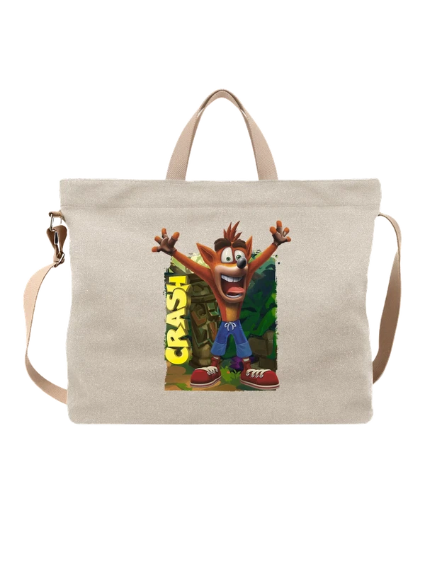 Сумка Crash bandicoot — Белая, фото 1