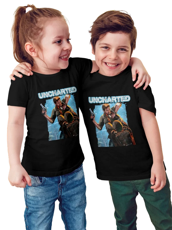 Футболка Анчартед Uncharted — Чёрная, фото 1