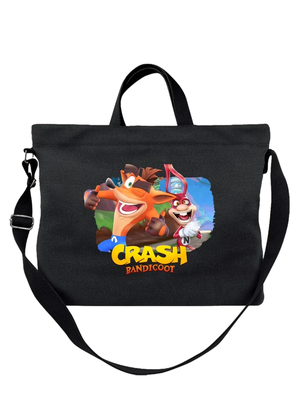 Сумка Crash bandicoot — Чёрная, фото 1
