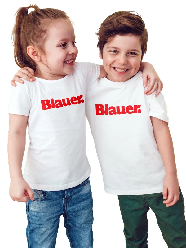 Футболка Blauer — Белая, фото 1