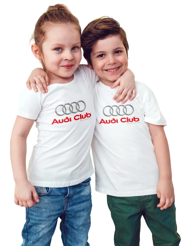 Футболка Audi — Белая, фото 1