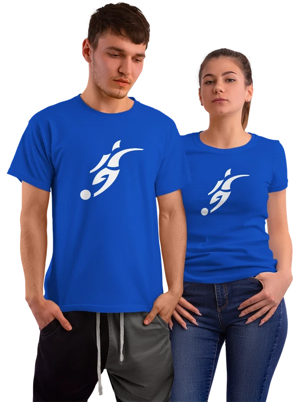 Футболка Adidas — Синяя, фото 1