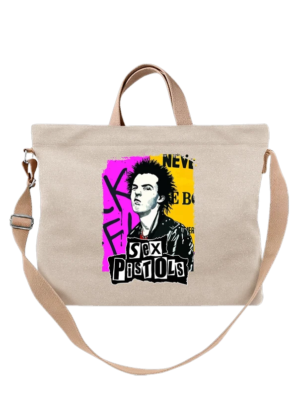 Сумка Sex Pistols Джонни Роттен — Белая, фото 1