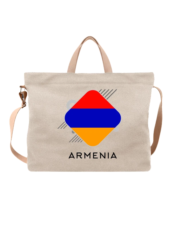 Сумка флаг Армении Armenia — Белая, фото 1