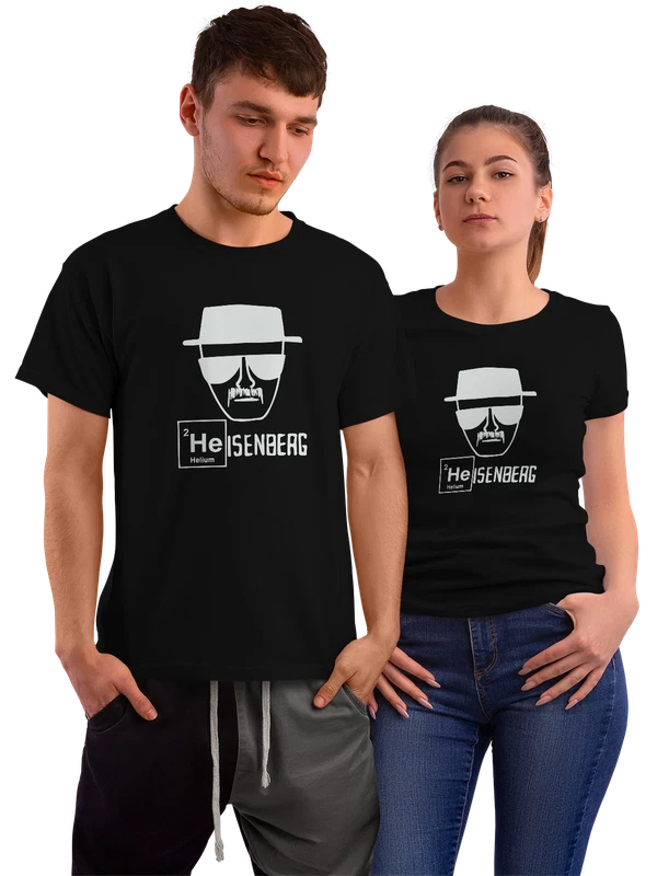 Футболка Во все тяжкие Heisenberg — Чёрная, фото 1