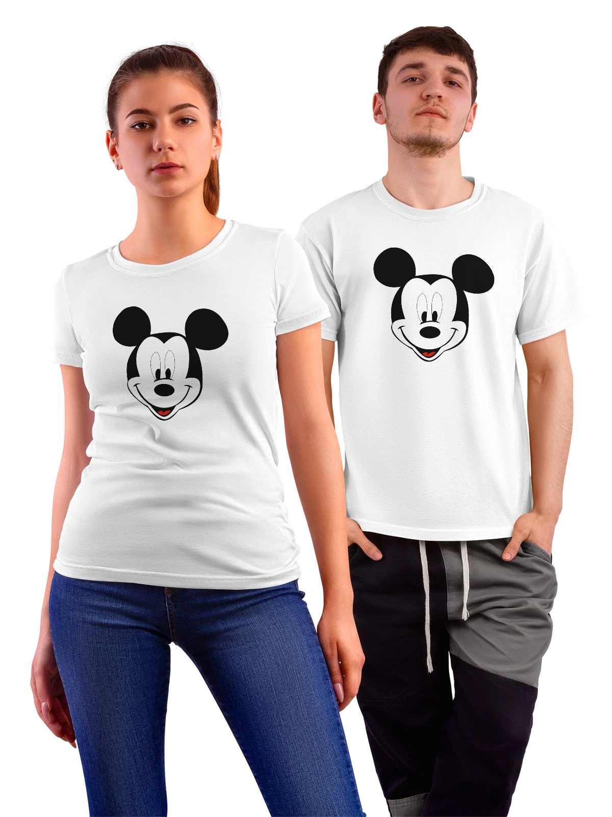 Футболка Микки Маус белая с принтом — Disney — Белая, фото 1