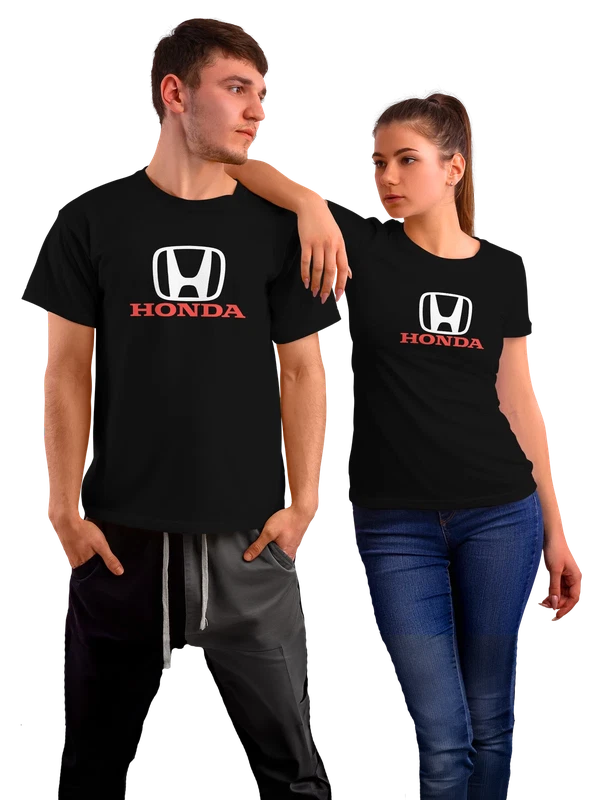 Футболка Honda — Чёрная, фото 1