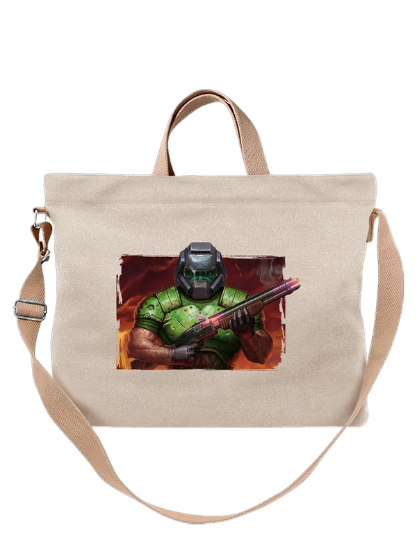 Сумка игра Doom Дум — Белая, фото 1