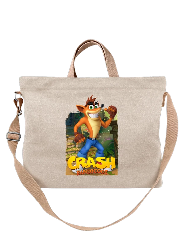 Сумка Crash bandicoot — Белая, фото 1