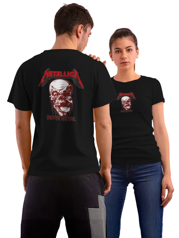Футболка Metallica death metal — Чёрная, фото 1