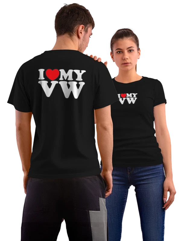 Футболка Volkswagen — Чёрная, фото 1