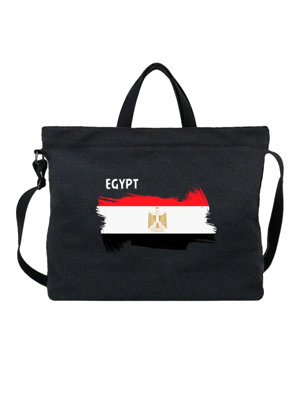 Сумка флаг Египта Egypt — Чёрная, фото 1