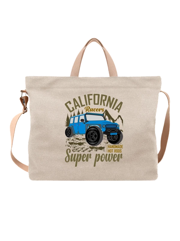 Сумка джип California super power — Белая, фото 1