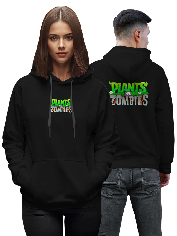 Худи Plants vs Zombies — Чёрная, фото 1