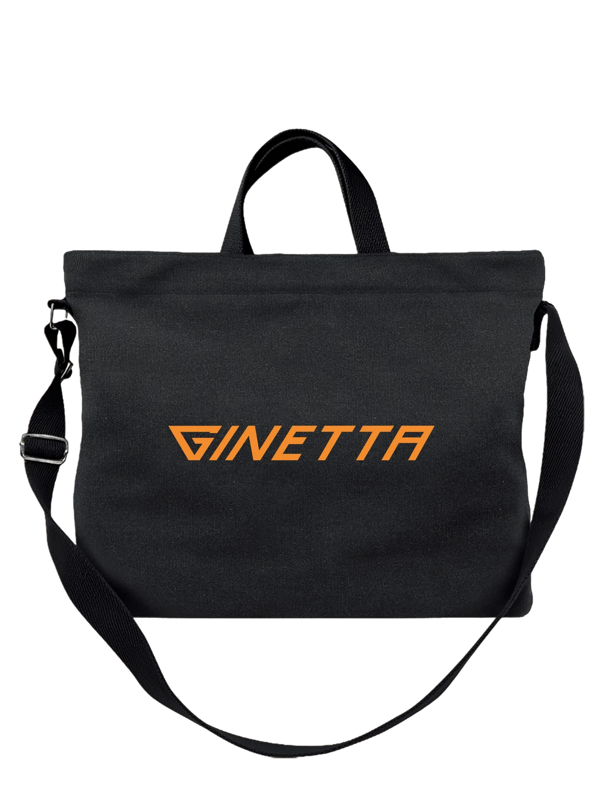 Сумка Ginetta чёрная с принтом — трековые соревнования — Чёрная, фото 1
