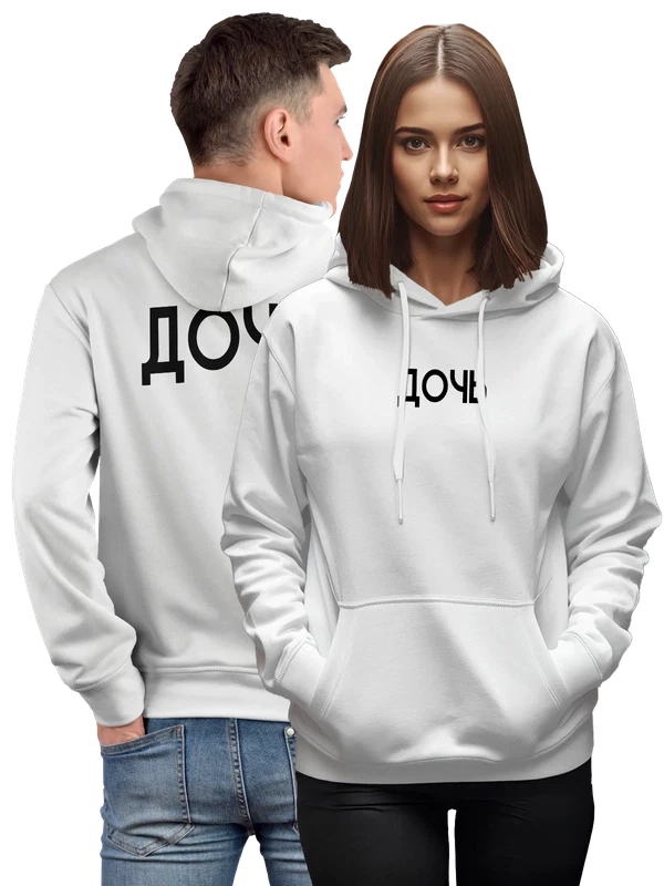 Худи дочке — Белая, фото 1