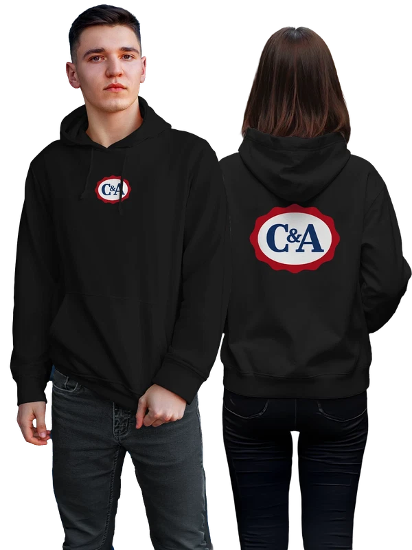 Худи C and A — Чёрная, фото 1