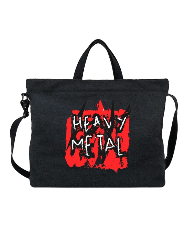 Сумка Heavy metal Хэви Метал — Чёрная, фото 1